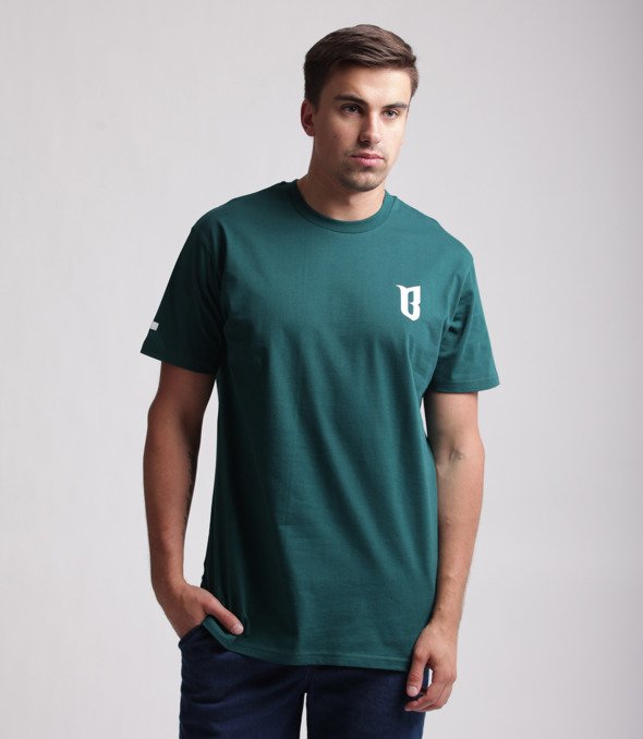 Biuro Ochrony Rapu-Classic Borcrew T-shirt Zielony