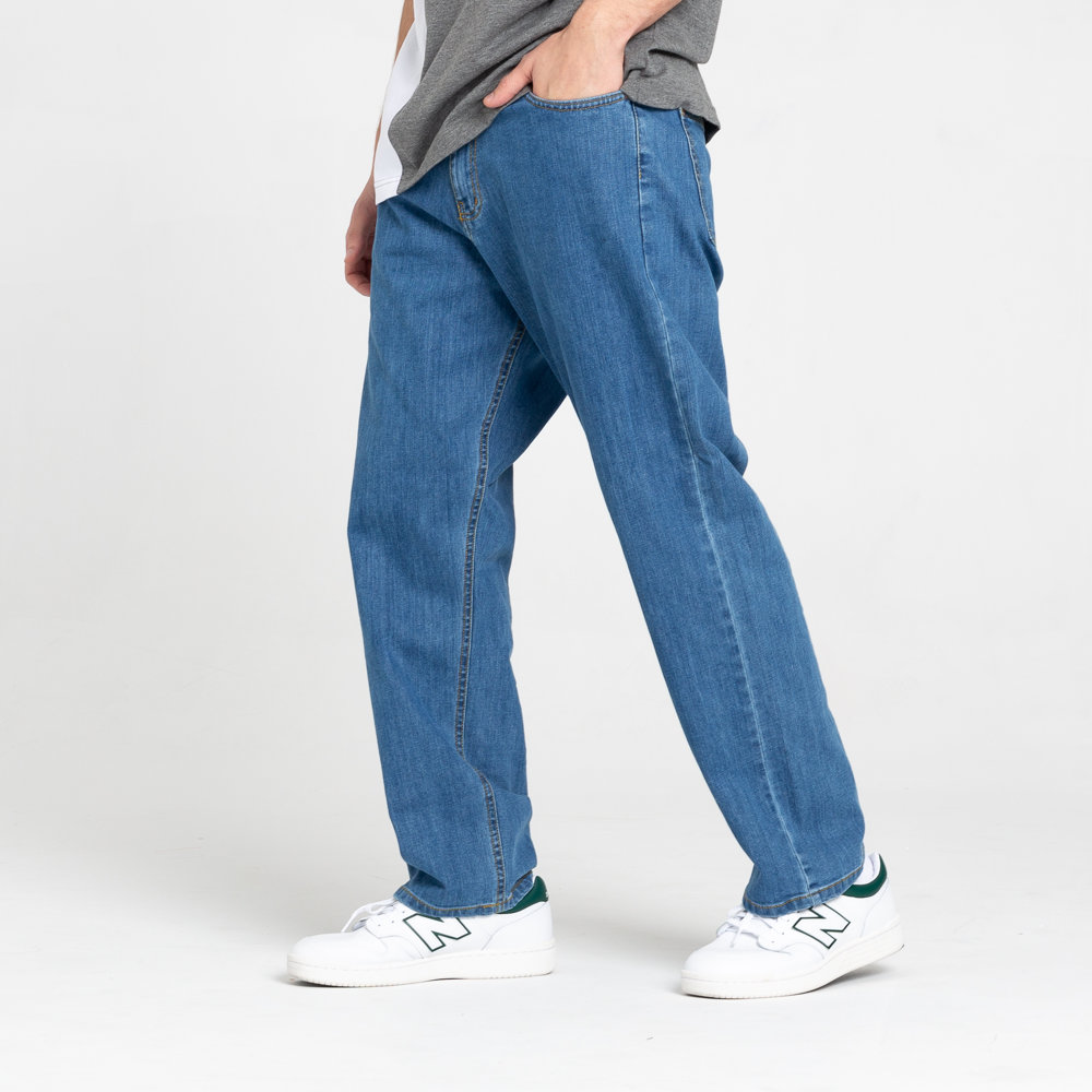 El Polako INTERNATIONAL Baggy Jeans jasne spranie