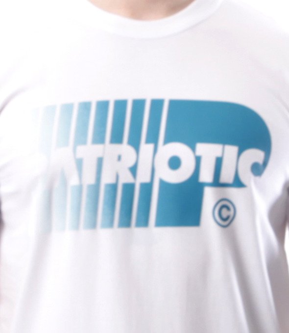 Patriotic-Futura P Shade T-shirt Biały