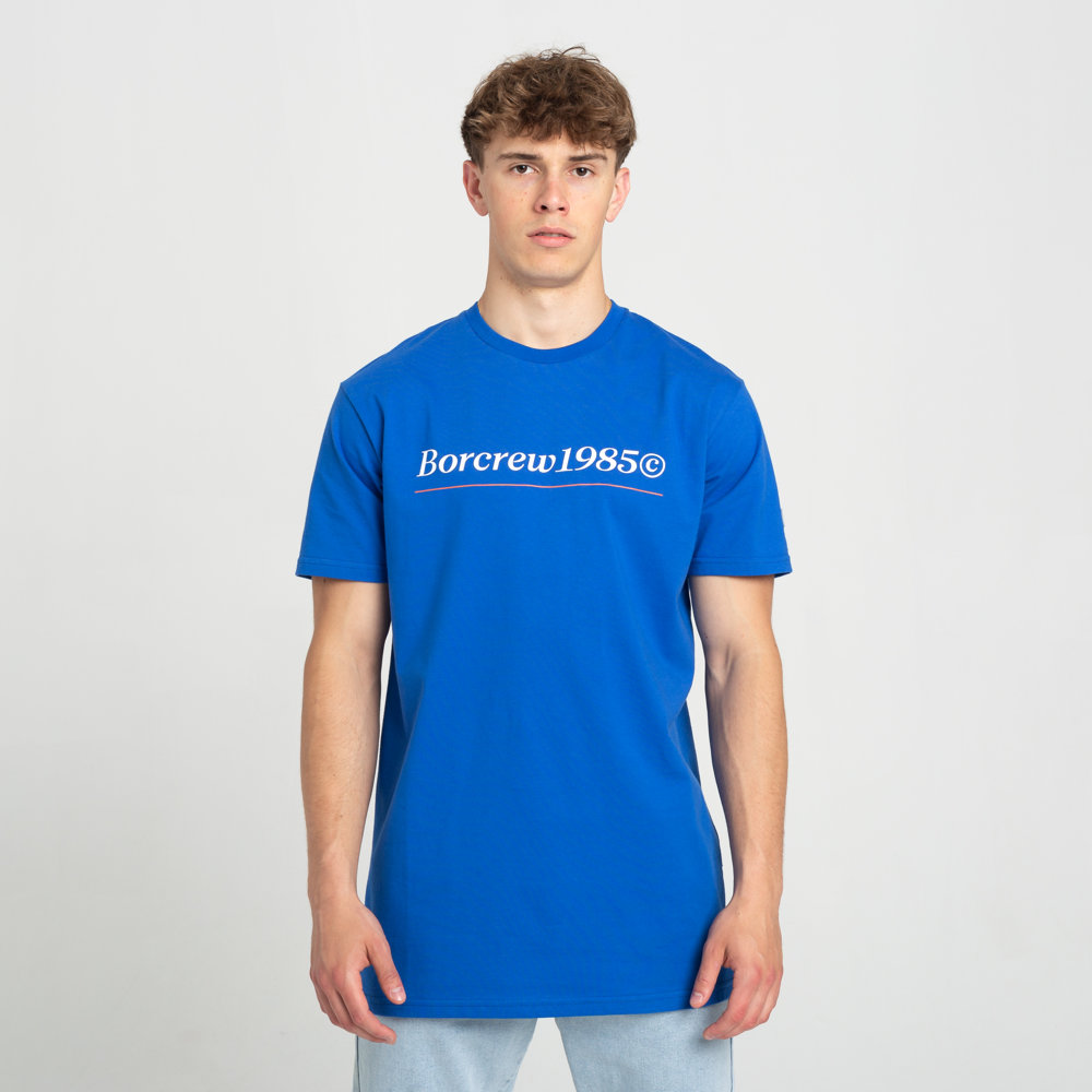 T-Shirt Biuro Ochrony Rapu 1985 Niebieski