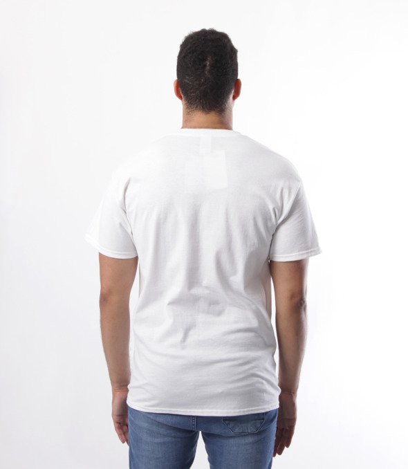 Thrasher-Flame Logo T-Shirt Biały