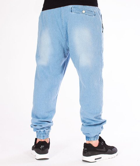 Stoprocent-Spodnie SJJ Classic Jeans Jogger Blue